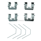 2012 Honda Civic Disc Brake Hardware Kit 1