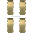 1992 Daihatsu Charade Disc Brake Hardware Kit 1