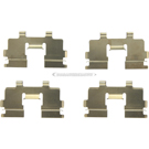 1982 Nissan Sentra Disc Brake Hardware Kit 1