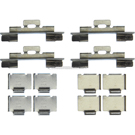 1987 Nissan 200SX Disc Brake Hardware Kit 1