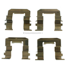 1994 Nissan 240SX Disc Brake Hardware Kit 1