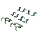 1992 Nissan NX Disc Brake Hardware Kit 2