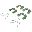 1996 Nissan 200SX Disc Brake Hardware Kit 2