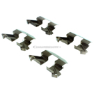 1991 Nissan NX Disc Brake Hardware Kit 3