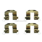 1991 Nissan NX Disc Brake Hardware Kit 1