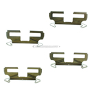 1992 Infiniti M30 Disc Brake Hardware Kit 1