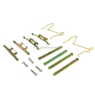 1982 Nissan 200SX Disc Brake Hardware Kit 4
