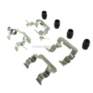 2012 Nissan Pathfinder Disc Brake Hardware Kit 4
