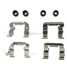 2012 Nissan Pathfinder Disc Brake Hardware Kit 1