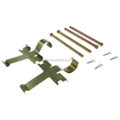 1993 Nissan 300ZX Disc Brake Hardware Kit 2