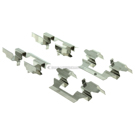 2012 Nissan Leaf Disc Brake Hardware Kit 3