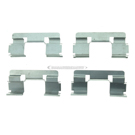 2004 Nissan Pathfinder Armada Disc Brake Hardware Kit 1