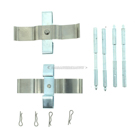 2004 Nissan Sentra Disc Brake Hardware Kit 1