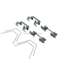 2011 Nissan Versa Disc Brake Hardware Kit 3