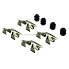 2016 Nissan Maxima Disc Brake Hardware Kit 4