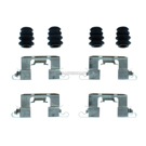 2017 Nissan Armada Disc Brake Hardware Kit 1