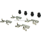 2017 Nissan Leaf Disc Brake Hardware Kit 4