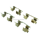 1987 Isuzu Trooper Disc Brake Hardware Kit 2