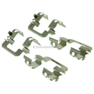 2000 Mitsubishi Montero Disc Brake Hardware Kit 3