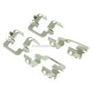 2000 Mitsubishi Montero Disc Brake Hardware Kit 4