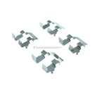 1987 Isuzu Trooper Disc Brake Hardware Kit 4