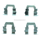 1987 Isuzu Trooper Disc Brake Hardware Kit 1