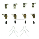 1995 Toyota T100 Disc Brake Hardware Kit 1