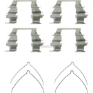 1987 Toyota Supra Disc Brake Hardware Kit 1