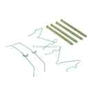 1987 Toyota 4Runner Disc Brake Hardware Kit 4