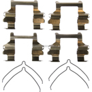 1989 Toyota Celica Disc Brake Hardware Kit 1