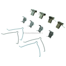 1996 Toyota Previa Disc Brake Hardware Kit 3