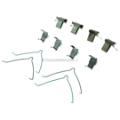 1996 Toyota Previa Disc Brake Hardware Kit 2