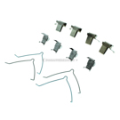 1996 Toyota Previa Disc Brake Hardware Kit 4