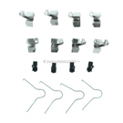 1990 Lexus ES250 Disc Brake Hardware Kit 1