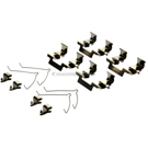 1987 Toyota Supra Disc Brake Hardware Kit 2