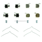1994 Lexus SC300 Disc Brake Hardware Kit 1