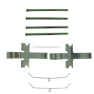 1996 Lexus LX450 Disc Brake Hardware Kit 1