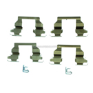 2000 Toyota Corolla Disc Brake Hardware Kit 1