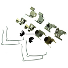 2000 Toyota Sienna Disc Brake Hardware Kit 2