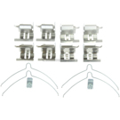 2000 Toyota Sienna Disc Brake Hardware Kit 1
