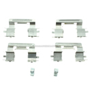 2007 Scion tC Disc Brake Hardware Kit 1