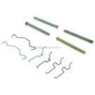 2004 Toyota Matrix Disc Brake Hardware Kit 2
