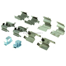 2000 Lexus LX470 Disc Brake Hardware Kit 2