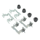 2012 Scion iQ Disc Brake Hardware Kit 4