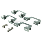 2004 Toyota Matrix Disc Brake Hardware Kit 3