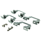 2004 Toyota Matrix Disc Brake Hardware Kit 2