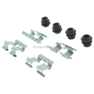 2004 Toyota Sienna Disc Brake Hardware Kit 2