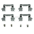 2012 Lexus IS250 Disc Brake Hardware Kit 1