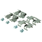 2018 Lexus ES350 Disc Brake Hardware Kit 3