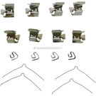 2012 Lexus RX350 Disc Brake Hardware Kit 1